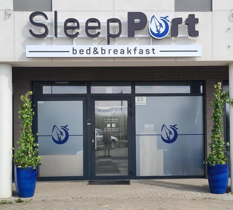 Sleep Port B&B - Bezplatny Parking Gdańsk Exterior foto