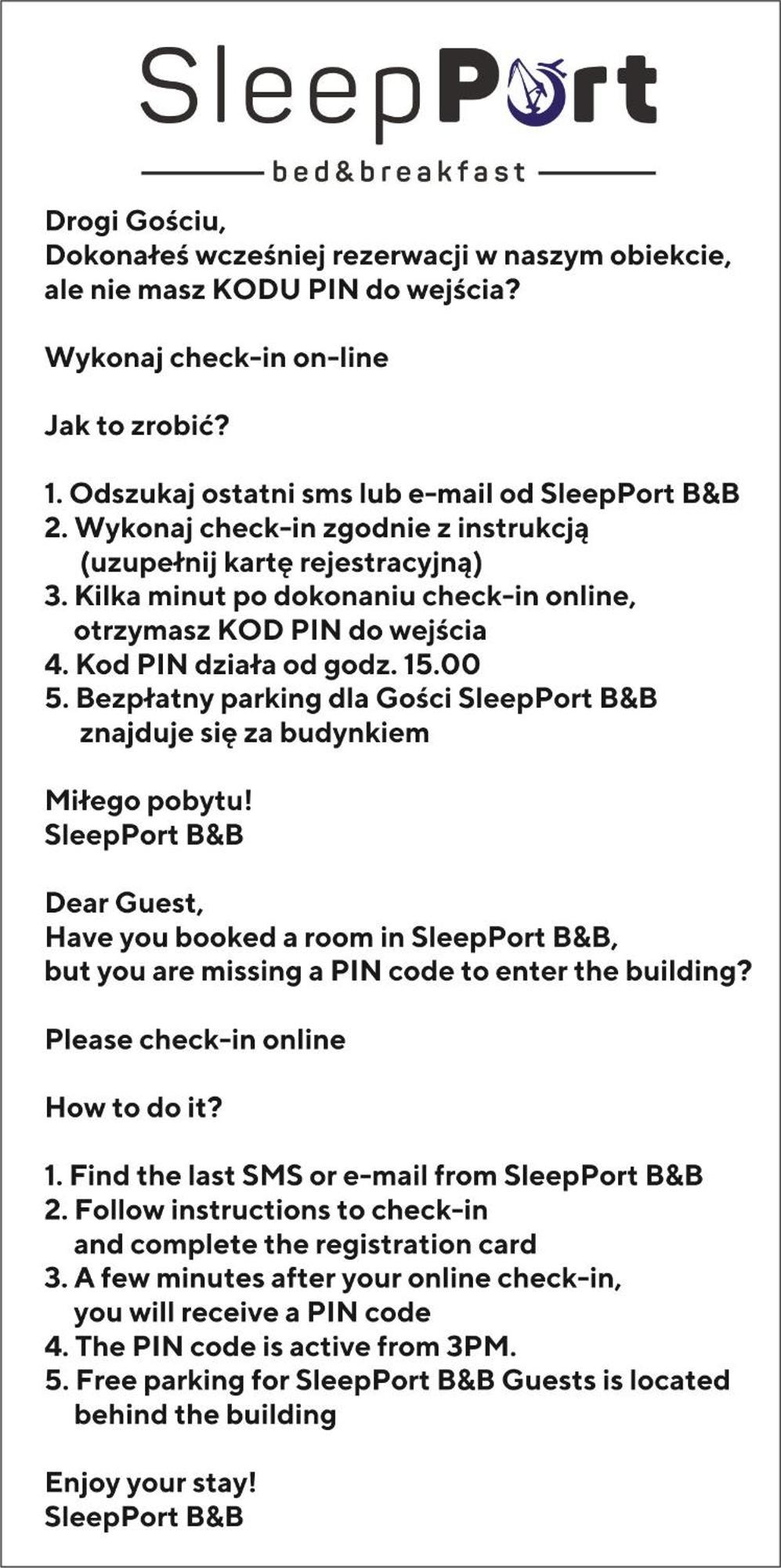 Sleep Port B&B - Bezplatny Parking Gdańsk Exterior foto